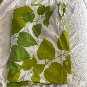 Marimekko Green Leaf Duvet Cover